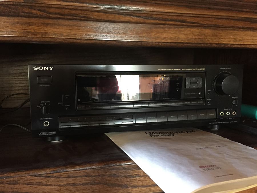 SONY FM Stereo Receiver STR-D990