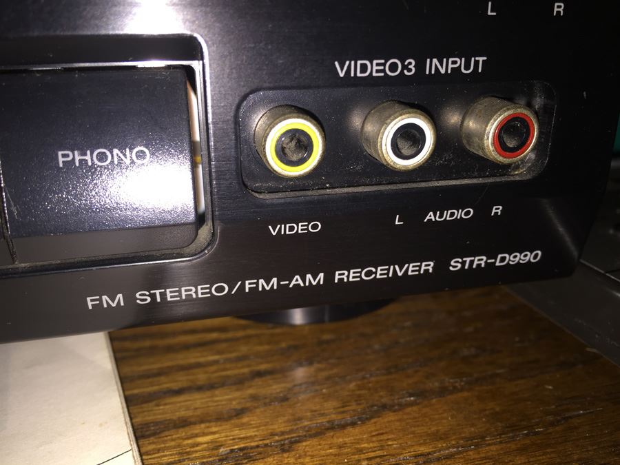 SONY FM Stereo Receiver STR-D990 [Photo 3]