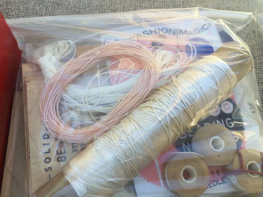 Bin Full Of Jewelry And Glass Vials With Cork Stoppers [Photo 10]