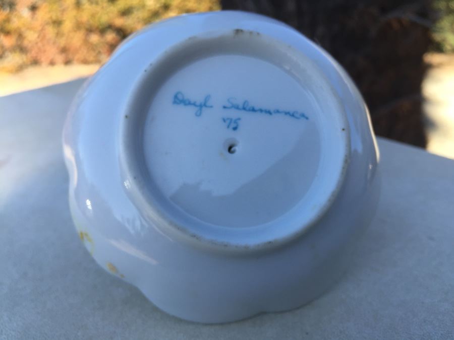 Dayl Salamanca Ring And Trinket Dish Bowl 1975 [Photo 4]
