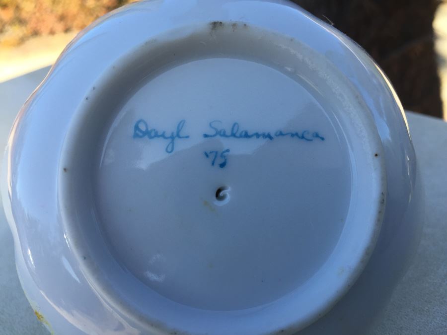 Dayl Salamanca Ring And Trinket Dish Bowl 1975 [Photo 5]