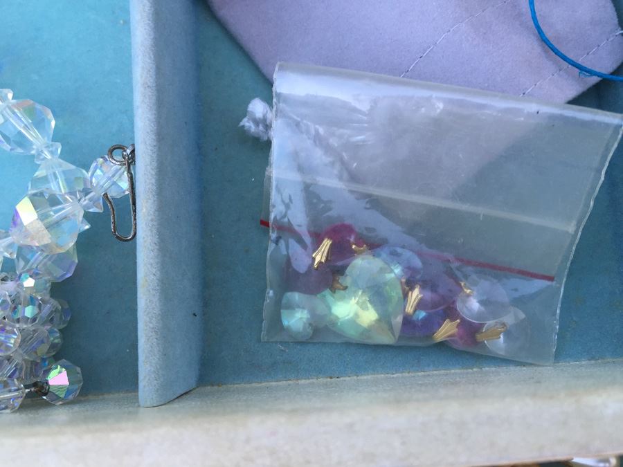 Vintage Jewelry Box Filled With Jewelry And Several Watches [Photo 10]