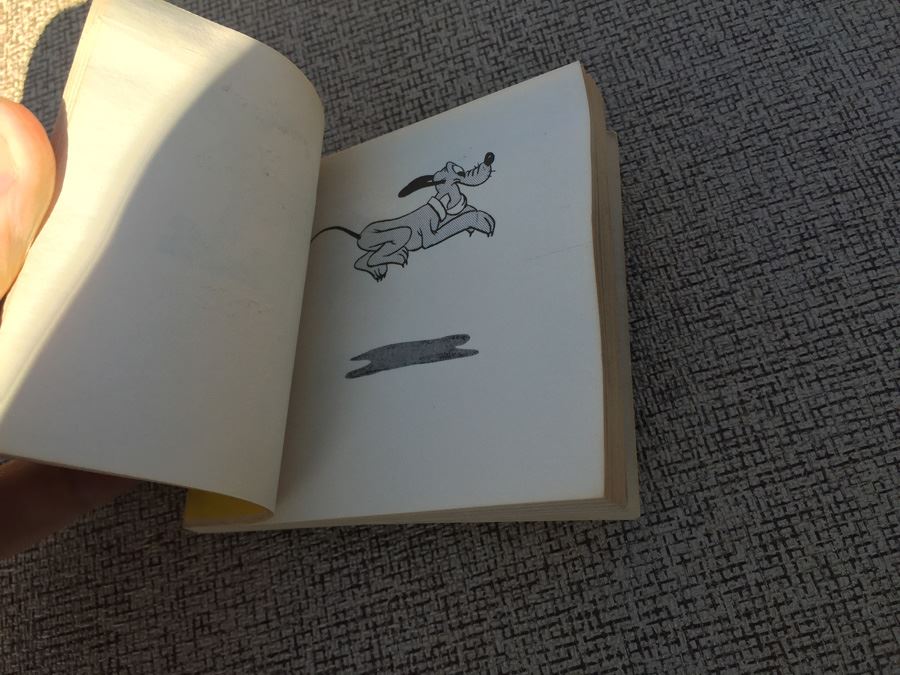 (3) Art Corner DISNEYLAND Flip Books Of Mickey Mouse, Pluto & Chip & Dale [Photo 18]