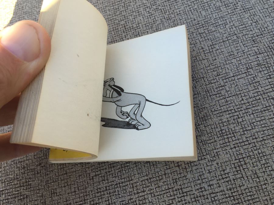 (3) Art Corner DISNEYLAND Flip Books Of Mickey Mouse, Pluto & Chip & Dale [Photo 16]