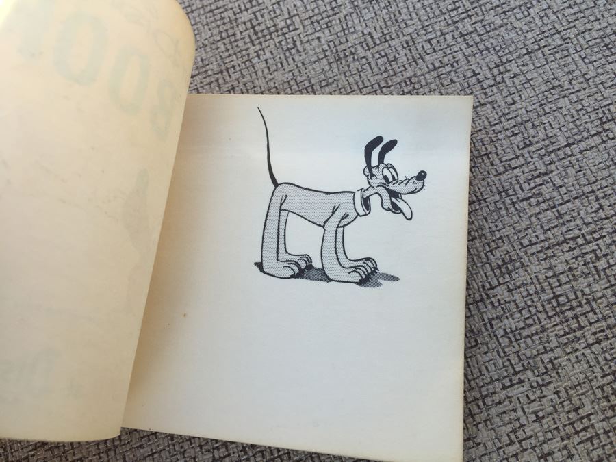 (3) Art Corner DISNEYLAND Flip Books Of Mickey Mouse, Pluto & Chip & Dale [Photo 19]