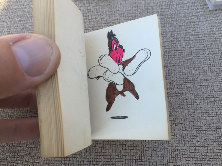 (3) Art Corner DISNEYLAND Flip Books Of Mickey Mouse, Pluto & Chip & Dale [Photo 6]