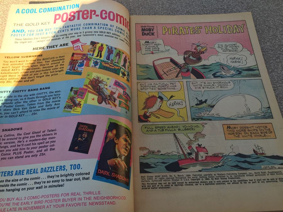 Moby Duck (Gold Key/Whitman) #5 Comic Book [Photo 3]