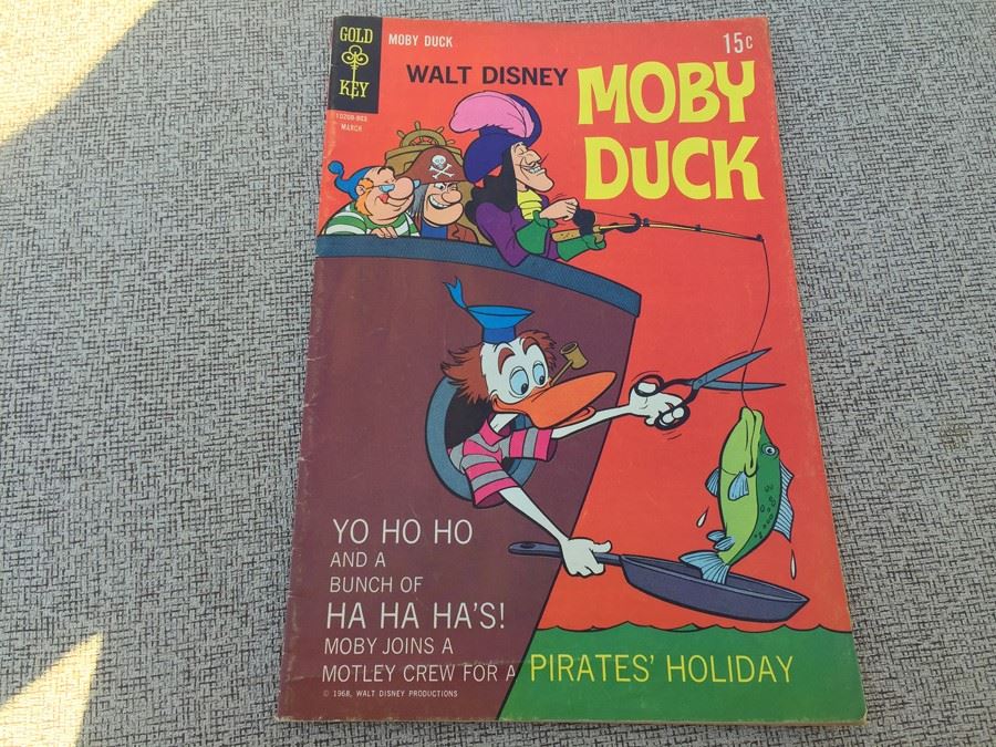 Moby Duck (Gold Key/Whitman) #5 Comic Book [Photo 1]