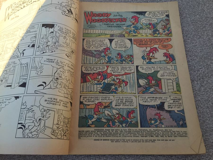 Road Runner, Woody Woodpecker & Chip 'n' Dale Comic Books [Photo 7]