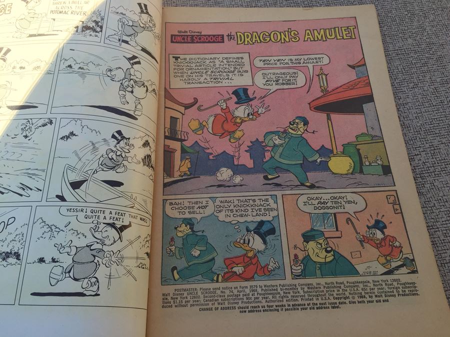 Uncle Scrooge (Gold Key/Whitman) #74 [Photo 4]