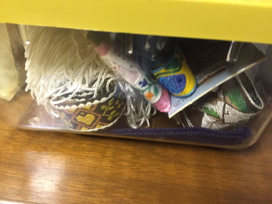 Huge Arts & Craft Supply Lot With Retro Sixties Storage Containers [Photo 8]