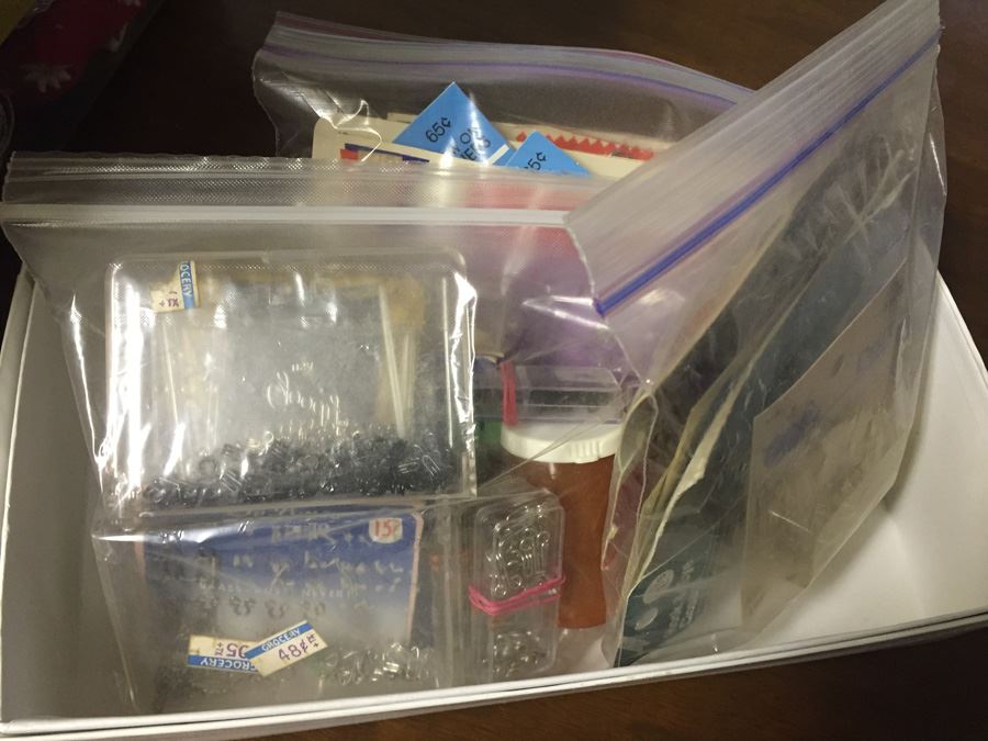 Huge Arts & Craft Supply Lot With Retro Sixties Storage Containers [Photo 5]