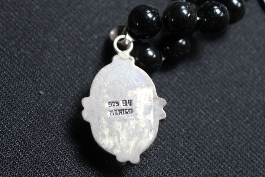 Necklace With Mexican Sterling Pendant [Photo 4]