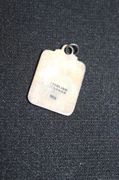 Sterling Silver DENMARK Pendant [Photo 2]