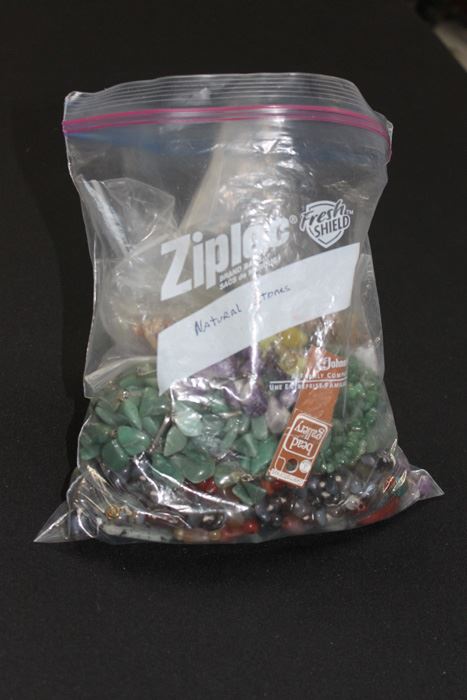 HUGE Polished Natural Stone Necklace And Bracelet Lot [Photo 4]