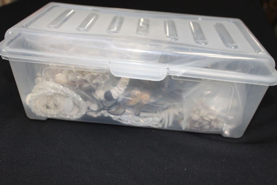 HUGE Lot Of Shell Jewelry