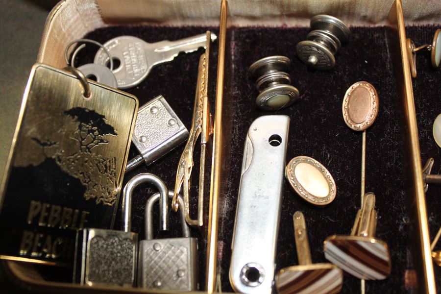 Men's Jewelry Boxes Cufflinks, Watches And Various Items [Photo 5]