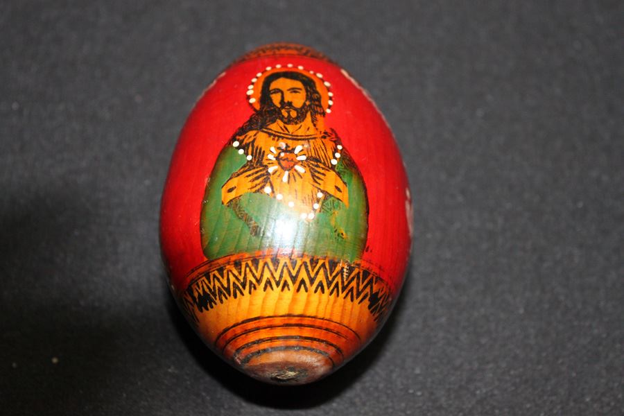 Hand Painted Russian Wooden Eggs [Photo 1]