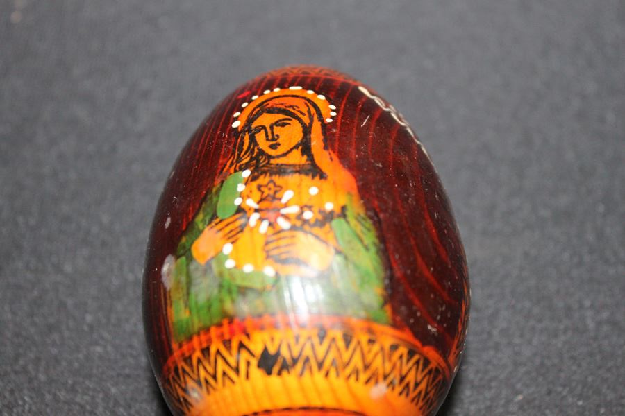 Hand Painted Russian Wooden Eggs