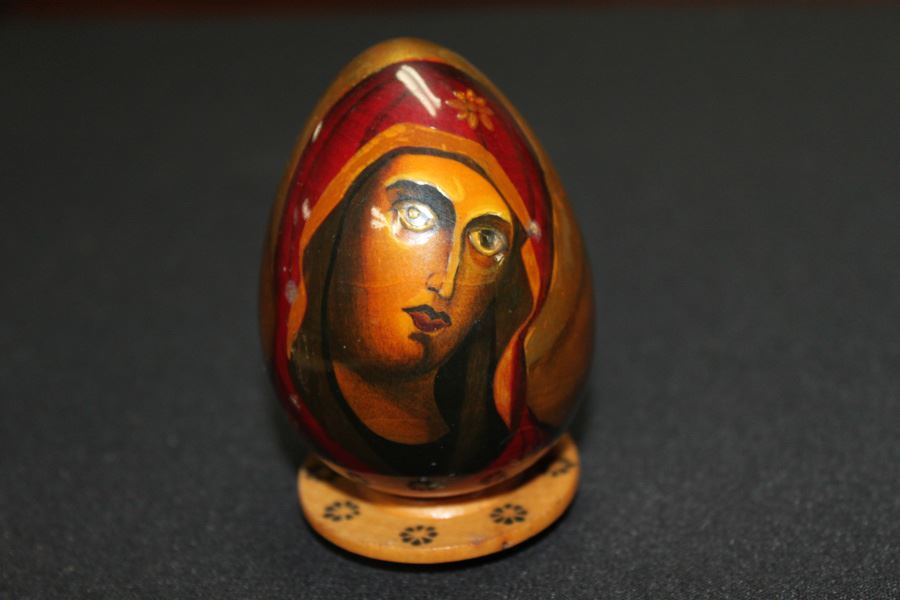 Hand Painted Russian Wooden Eggs [Photo 2]