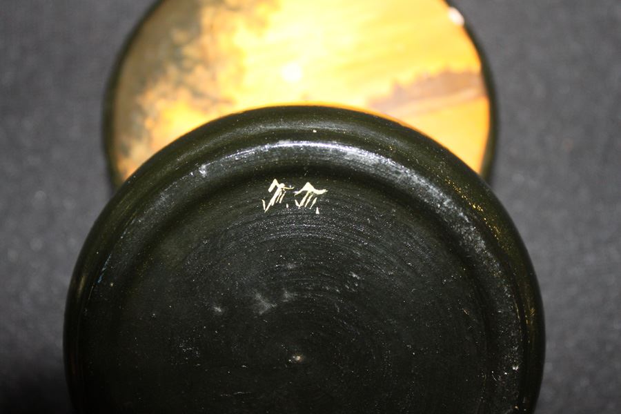 Hand Painted Wooden Box Signed [Photo 6]