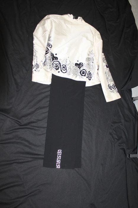 Vintage Anage Silk Shirt With Black Pants [Photo 6]