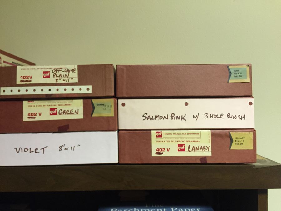 Huge Colored Paper, Parchment Paper And Envelope Lot [Photo 11]