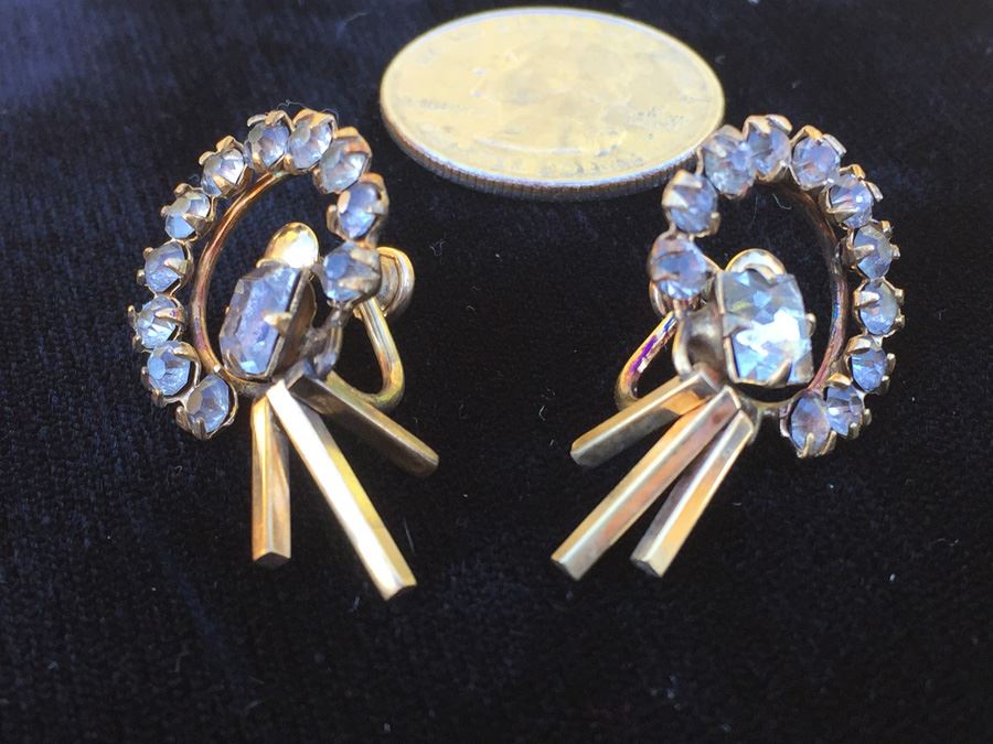 Vintage Clip On Earrings 1/20 12KT Gold Filled [Photo 5]
