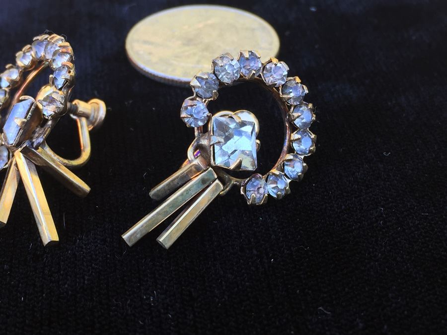 Vintage Clip On Earrings 1/20 12KT Gold Filled [Photo 6]