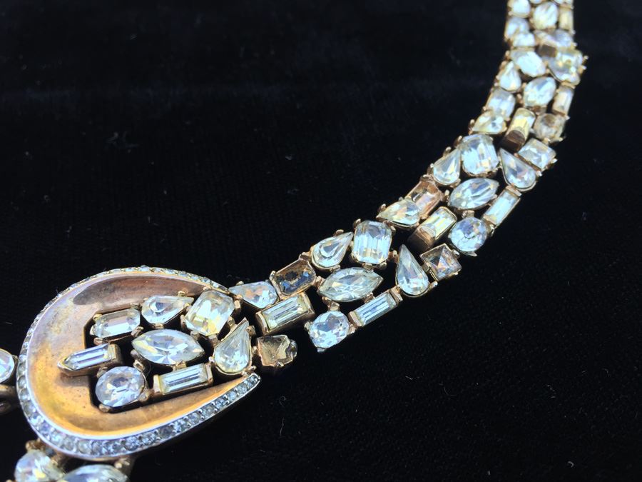 Vintage TRIFARI Necklace Missing A Few Stones [Photo 6]