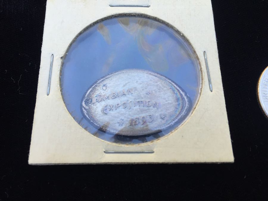 Rolled Penny Columbian Exposition 1893 [Photo 2]