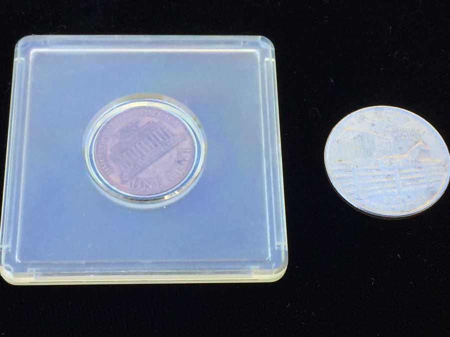 Trick Double Tailed Penny [Photo 1]