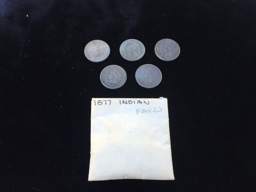 1877 Indian Head Cent FAKES [Photo 2]
