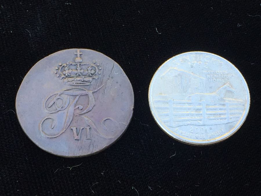 1810 2 Skilling Courant - Frederik VI Norway Coin [Photo 1]