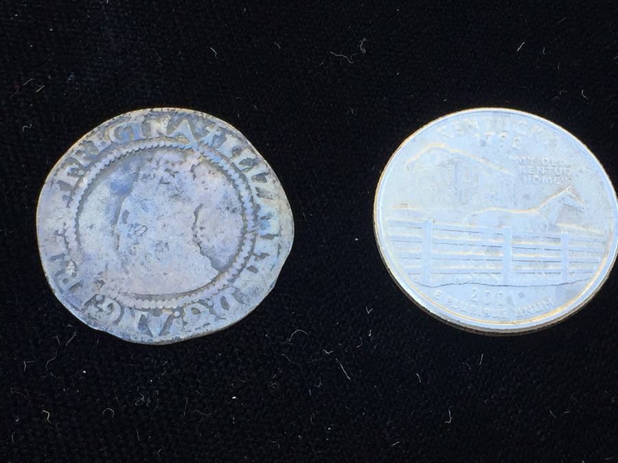 Great Britain Hammered Silver Coin Elizabeth I [Photo 1]