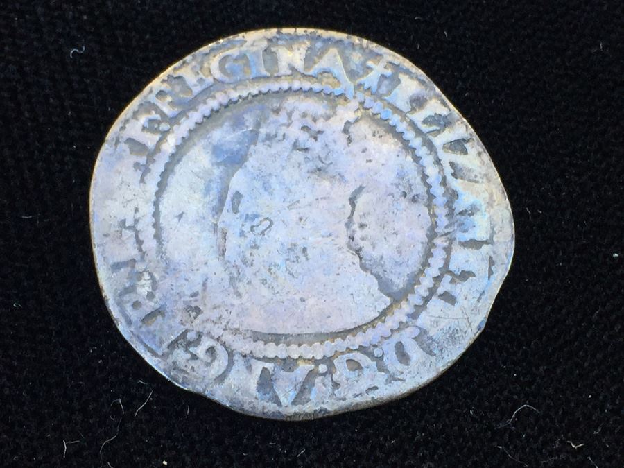 Great Britain Hammered Silver Coin Elizabeth I [Photo 2]
