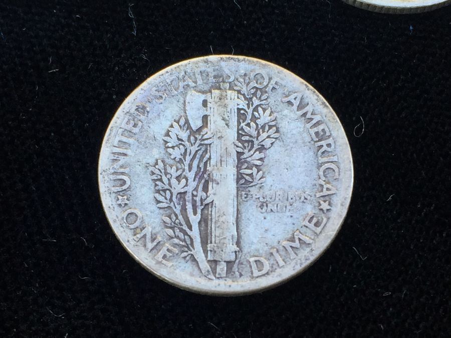(3) Mercury Dimes 1941, 1942 & 1944 [Photo 6]