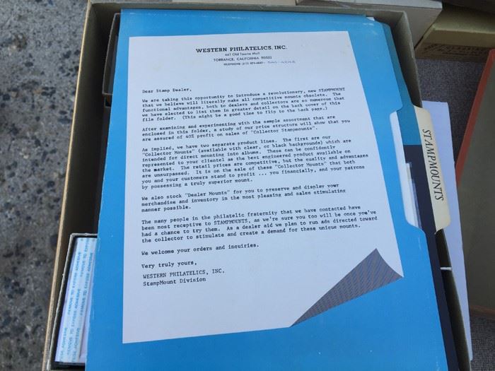 Huge Stamp Storage Organization Collector Mounts Lot [Photo 11]