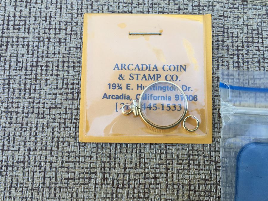 Huge Lot Of Gold Filled Coin Pendants, Clasps And Screws [Photo 10]