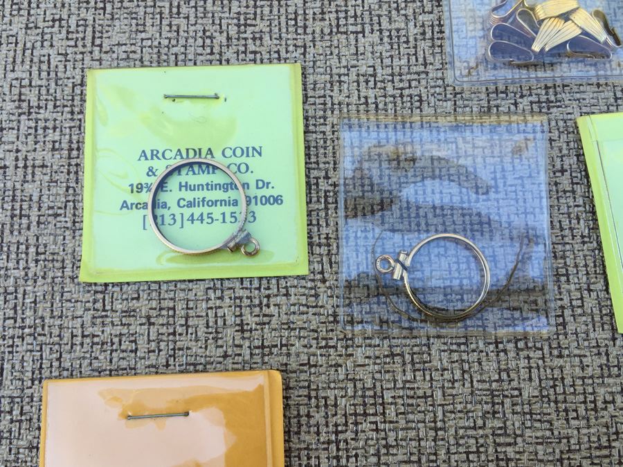 Huge Lot Of Gold Filled Coin Pendants, Clasps And Screws [Photo 12]