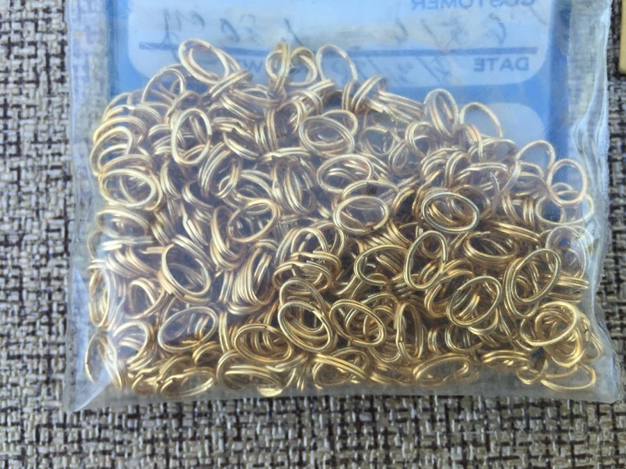 Huge Lot Of Gold Filled Coin Pendants, Clasps And Screws [Photo 11]