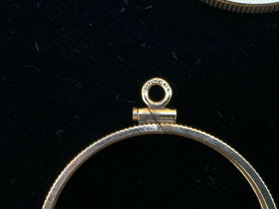 Huge Lot Of Gold Filled Coin Pendants, Clasps And Screws [Photo 5]