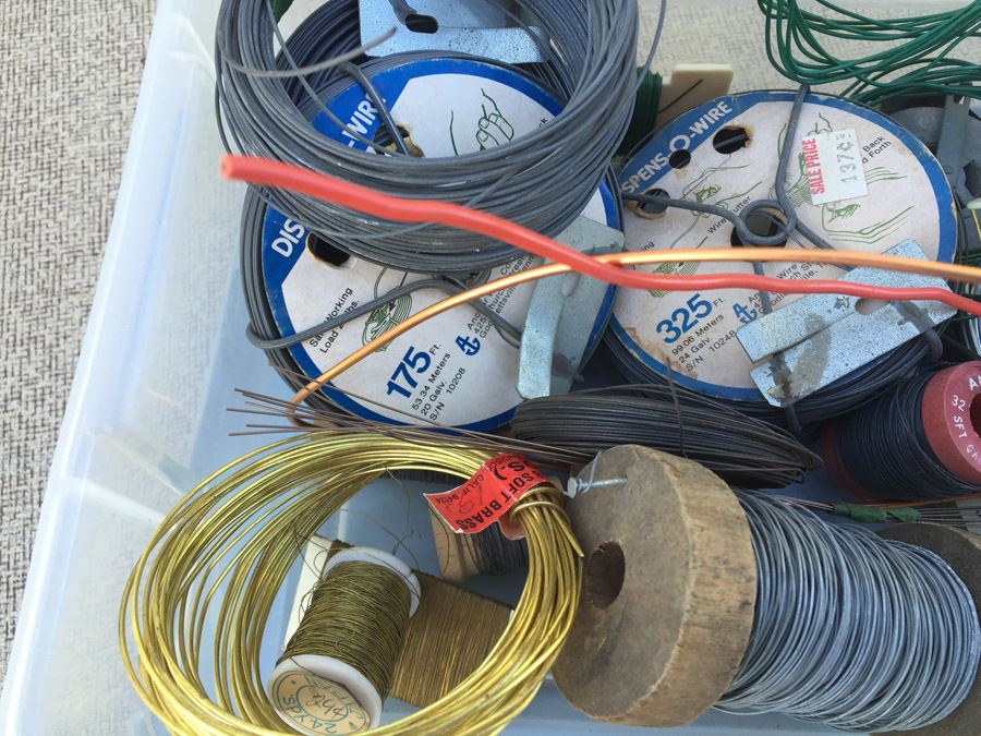 Copper And Various Metal Wire Lot [Photo 6]