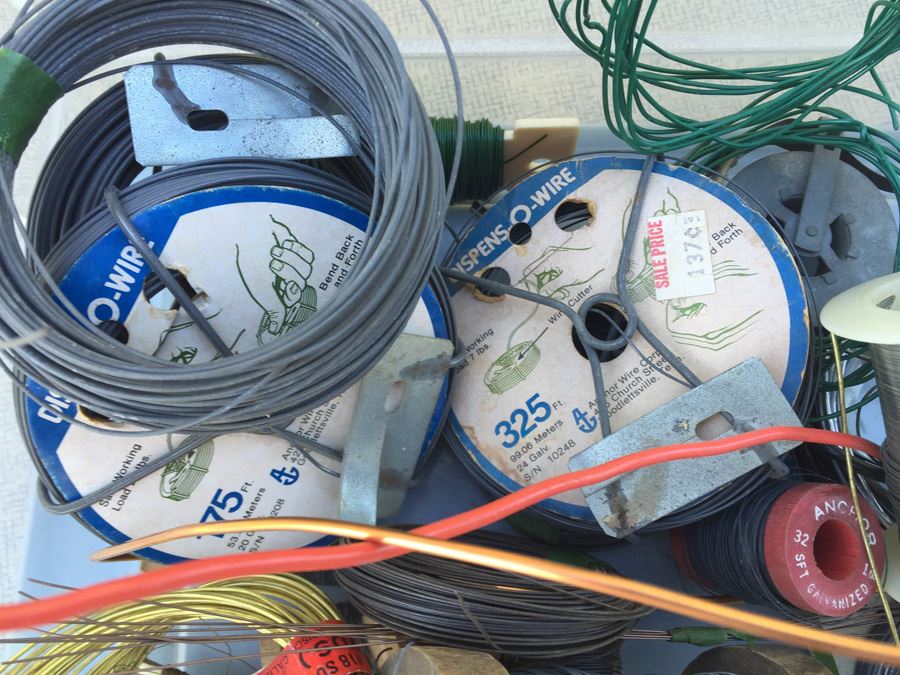 Copper And Various Metal Wire Lot [Photo 7]