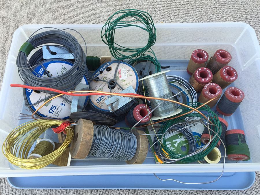 Copper And Various Metal Wire Lot [Photo 1]