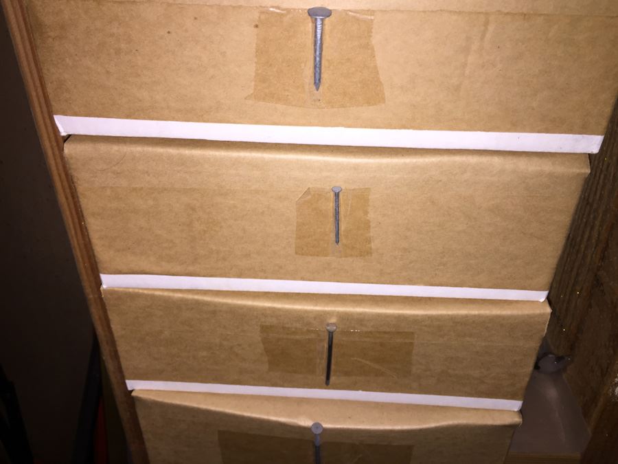 Huge Lot Of Hardware And Tools Including Nails, Screws, Bolts, Heavy Duty Crowbars, Metal Tongs [Photo 40]