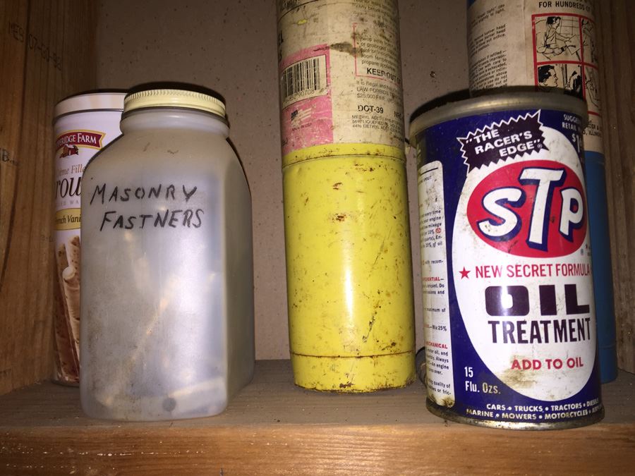 Huge Lot Of Hardware And Tools Including Nails, Screws, Bolts, Heavy Duty Crowbars, Metal Tongs [Photo 23]