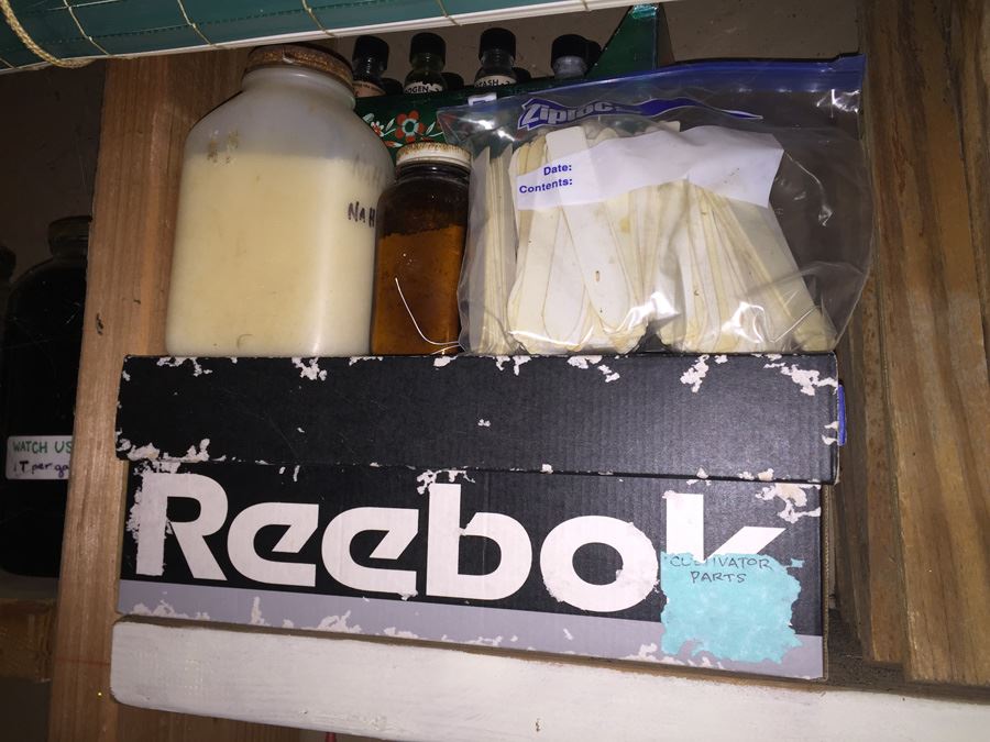 Huge Lot Of Hardware And Tools Including Nails, Screws, Bolts, Heavy Duty Crowbars, Metal Tongs [Photo 44]