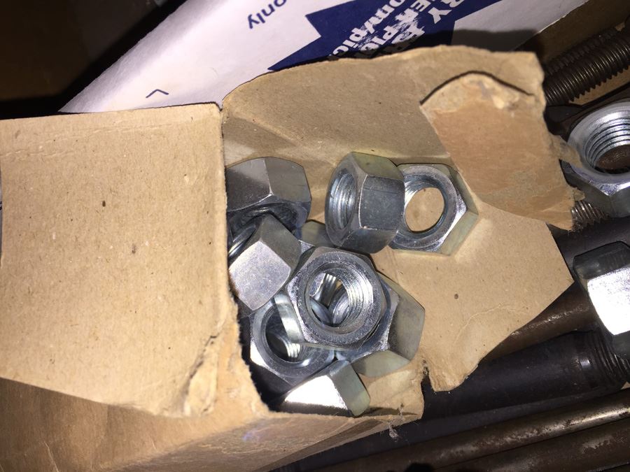 Huge Lot Of Hardware And Tools Including Nails, Screws, Bolts, Heavy Duty Crowbars, Metal Tongs [Photo 33]