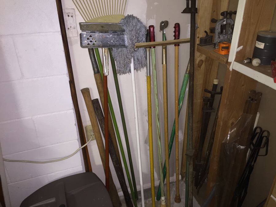 Huge Lot Of Hardware And Tools Including Nails, Screws, Bolts, Heavy Duty Crowbars, Metal Tongs [Photo 54]